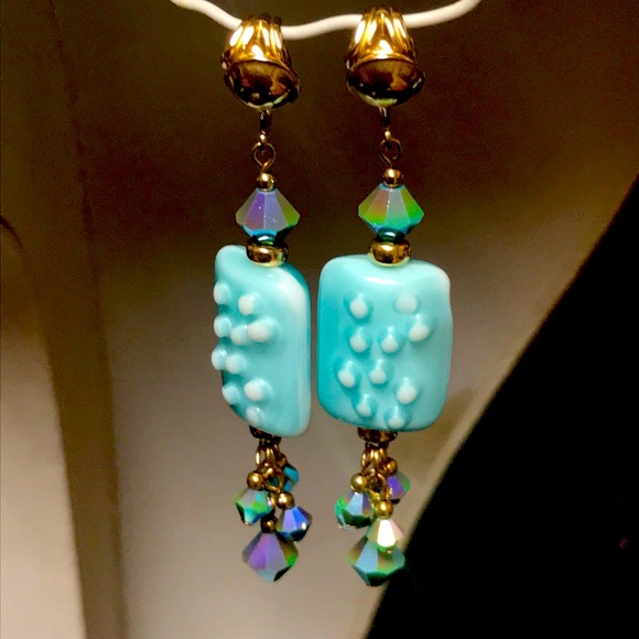 Turquoise Necklace & Earring Set ❤️